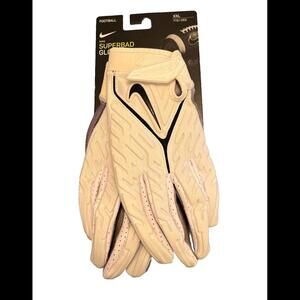 Nike Superbad Football Gloves White Grey Black Unisex Size XXL DM0104-184